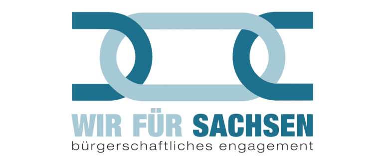 Wir für Sachsen Logo