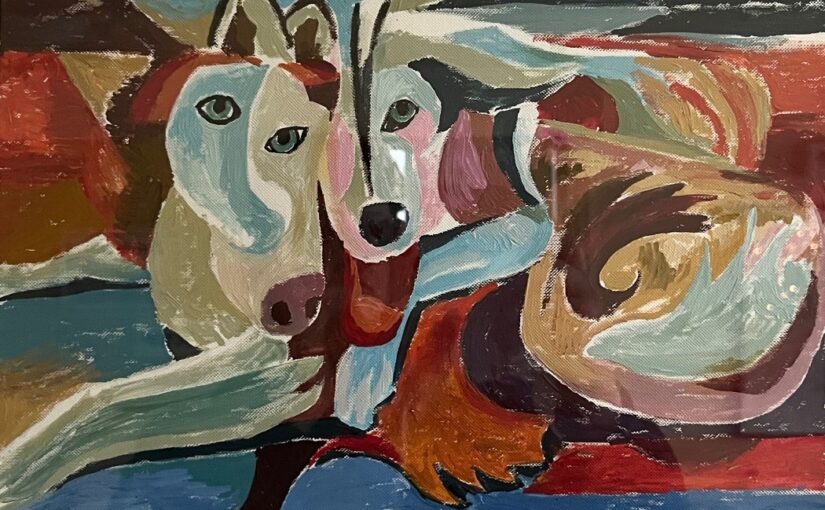 Gemälde von Sylvia Gerlach (Hunde)