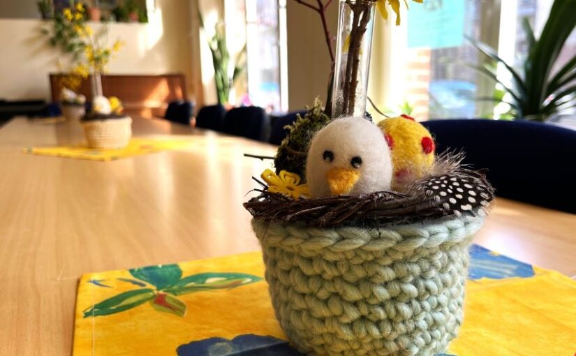 Osterdeko im Netzwerk